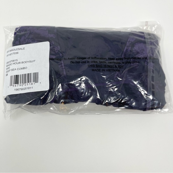 Free People Magic Hour Bodysuit in Purple - Picture 4 of 7